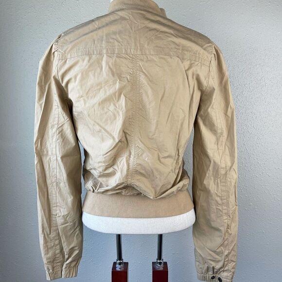 H&M Divided Tan Full Zip Jacket EUC - Picture 6 of 8